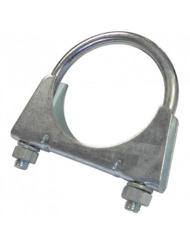 U-shaped clamp for STR Performance exhaust pipe in 64mm 76mm