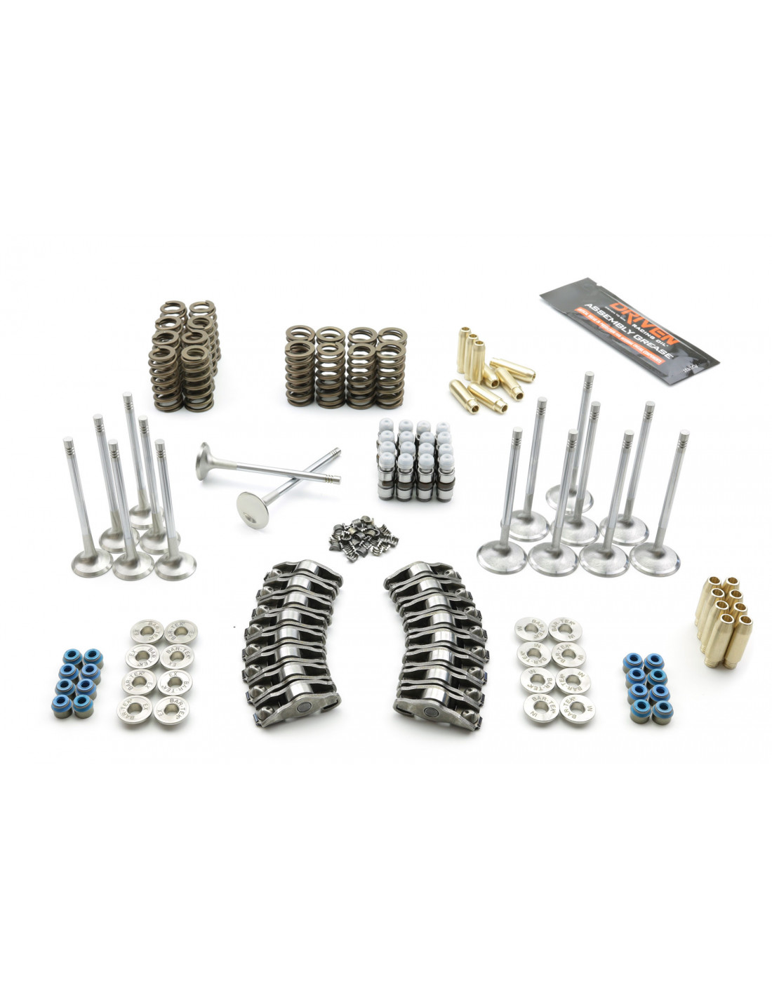 Ultimate High BOOST cylinder head kit valves springs cups guide