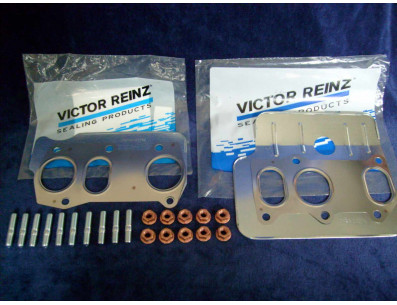 Gasket and stud kit for Golf 3 VR6 exhaust manifold, ensuring performance and reliability.