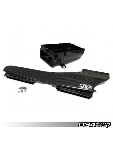 Intake kit with lower box / carbon fresh air duct 034Motorsport for Audi RS3 8.5V TTRS 8S 2.5 TFSI 400cv