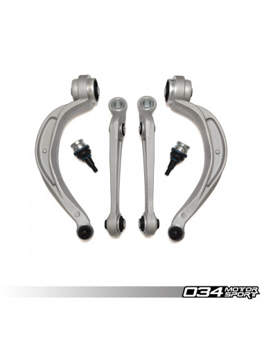 034Motorsport steel reinforced upper suspension arm kit For S4 S5 Q5 SQ5 RS5 B8 B8.5 S6 S7 RS7 C7 C7.5