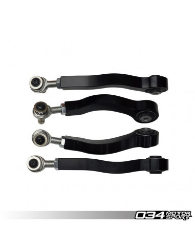 034Motorsport Adjustable Upper Control Arms Kit For Audi S5 Q5 SQ5 RS5 B8 B8.5 S6 S7 RS7 C7 C7.5