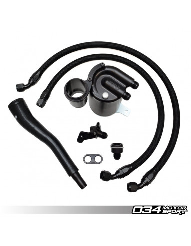 Oil catch can oil catch tank with hoses 034Motorsport for Volkswagen 7 R 2.0 TFSI 300hp / Audi S3 8V 2.0 TFSI 300hp
