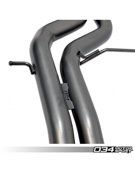 Res X X Pipe 034motorsport Exhaust Resonator Delete Pipes For Audi S6 S7 Rs6 Rs7 C7 C75 V8 40 5745