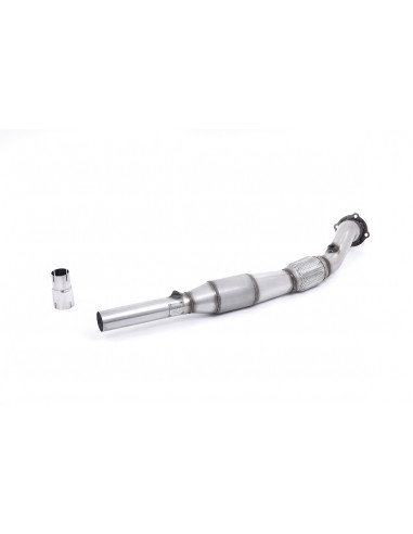 Turbo downpipe in stainless steel decatalyst or Catalyst Sport Hi-Flow Milltek for Audi A3 8L 1.8Turbo 20VT 2 wheel drive