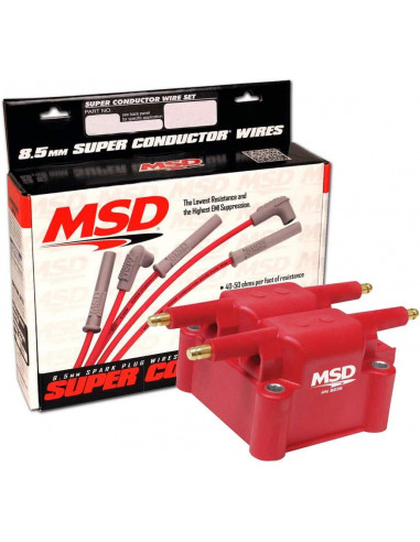 MSD Reinforced Plasma Ignition Coils & Wires For Mini Cooper S JCW R50 R52 R53