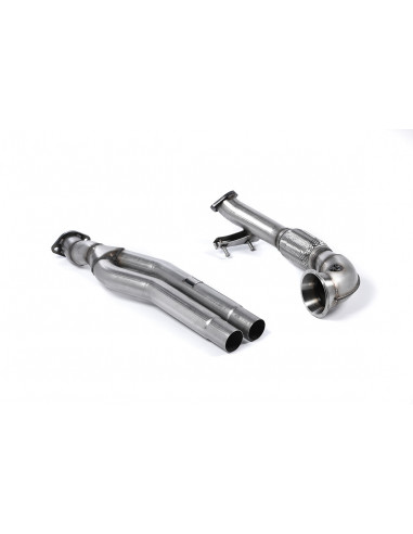 Milltek 100mm Turbo Downpipe Downpipe with Sport Catalyst and Catalyst Replacement for Audi RS3 8V MQB 2.5 TFSI 367cv