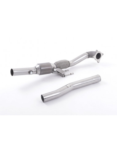 Milltek Turbo Downpipe with replacement catalyst or Hi-Flow catalyst HJS Race Golf 6 GTI 2.0 TSI 235cv Edition 35