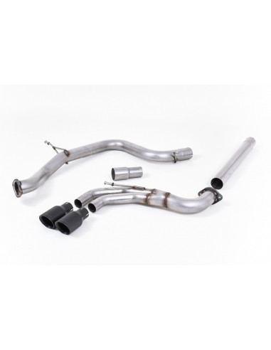 Milltek exhaust line after original catalyst with or without intermediate silencer Golf 7 GTD 2.0 TDI 184hp