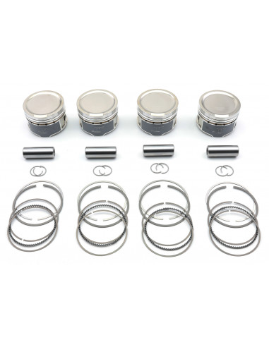 WISECO Forged Pistons 81mm For 1.8T 20VT 8.5:1 Engine