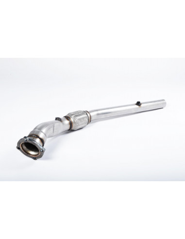 Milltek stainless steel turbo downpipe with decatalyst or Sport catalyst HJS Seat Leon Cupra 1M 1.8T 180cv