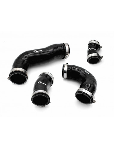 Kit of 4 Racingline reinforced silicone turbo hoses for Volkswagen Polo AW GTI 2.0 TSI 200hp