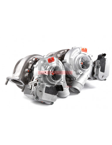 Pair of turbo TTE1200 VTG for Porsche 911 991.1 Turbo / Turbo S as well as 991.2 Turbo / Turbo S and GT2RS 3.8 Biturbo 700hp