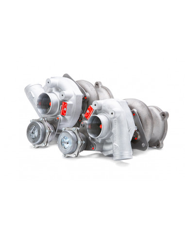Pair of TTE650 turbos for Porsche 911 type 996 Turbo and GT2 3.6 Biturbo 420hp X50