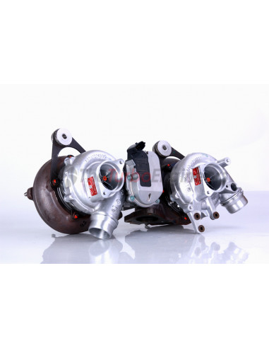 Pair of TTE750 VTG turbos for Porsche 911 991.1 and 991.2 Turbo / Turbo S and GT2 3.8 Biturbo 520hp 560hp