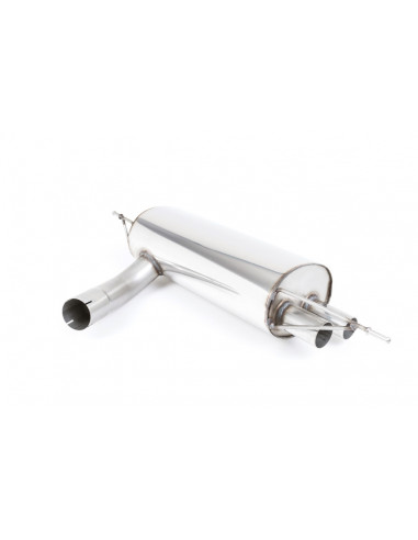 Milltek stainless steel rear silencer BMW series 1 F20 F21 125i B48 engine only with 3 and 5 Door Hatchback