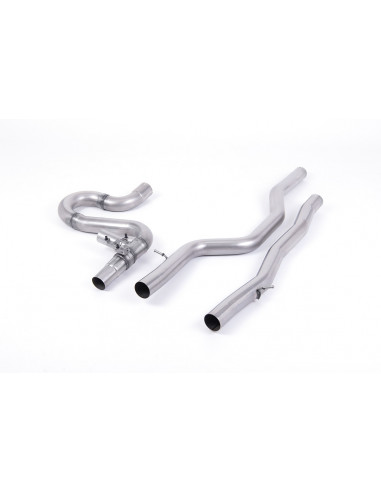 Milltek stainless steel exhaust line upgrade for BMW M2 F87 Competition Coupé from 2018