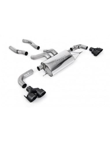 Milltek line after original catalytic converter Or without particle filter and with valves BMW 2 serie G42 Coupé Xdrive