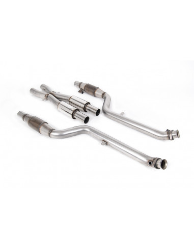Milltek downpipe with Hi-Flow 200 cell catalyst BMW M3 E90 E92 E93 4.0 V8 Saloon Coupé and Cabriolet