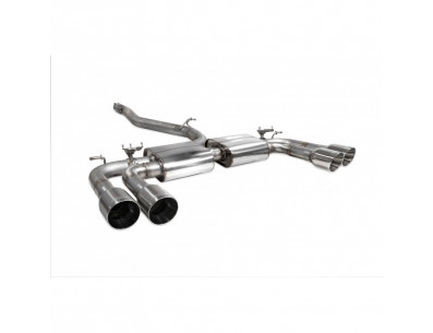 Performance sport exhaust for Audi S1, AUDI S1 Quattro 3 Doors / Sportback  2.0 TFSI (231 Hp) '2014 -> (Ø70mm), Audi S / RS, exhaust systems