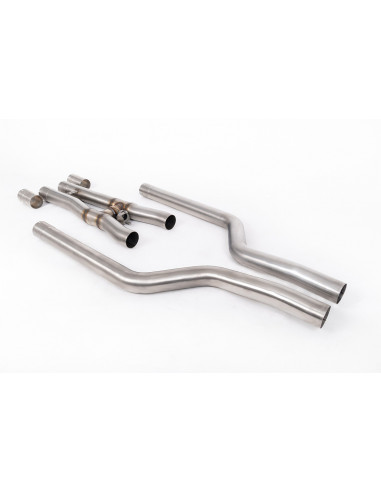 Milltek active center with primary silencer bypass for BMW M5 & M5 Competition F90 4.4l Twin Turbo