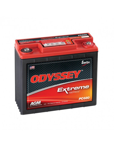 Batería ODYSSEY Competición Racing Extreme 25 PC680 16AH 185x79x170 7Kg