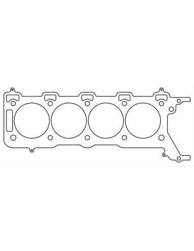 Reinforced cylinder head gasket left or right MLS COMETIC JAGUAR Type S XF XJ8 XJR XK XK8 XKR V8 4.0 from 1997 to 2010 bore 87mm