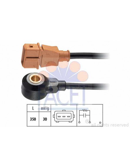 Rear knock sensor Golf 3 2.8L 2.9L VR6 AAA ABV