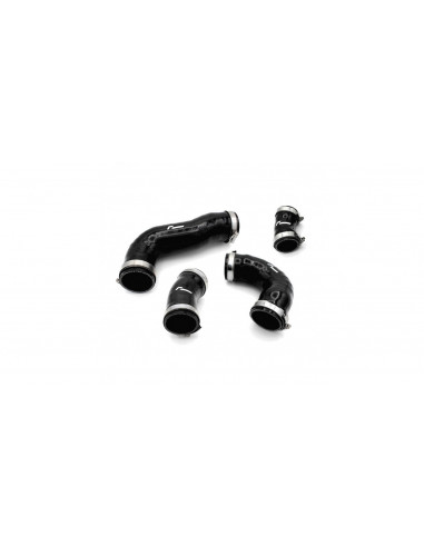 Kit of 4 RacingLine reinforced silicone turbo hoses VOLKSWAGEN Polo 6 GTI AW 2.0 TSI AUDI A1 GB 40TFSI from 2017