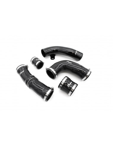 Kit of 5 RacingLine reinforced silicone turbo hoses AUDI RS3 8.5V 8Y TTRS 8S 2.5 TFSI 400cv from 2017