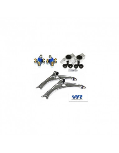 Front aluminum suspension wishbone racingline + silent blocks and ball joints for Audi A3 S3 8P Leon 1P Golf 5 6 GTI TDI R32