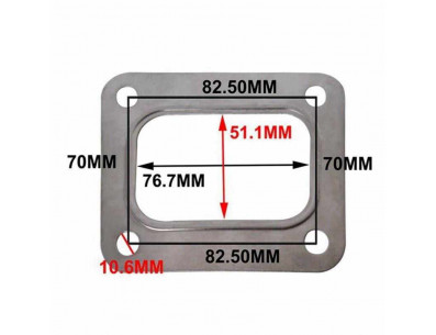 Joint métal pour platine de turbo T4 T04E T66 T70 GT35 GT40