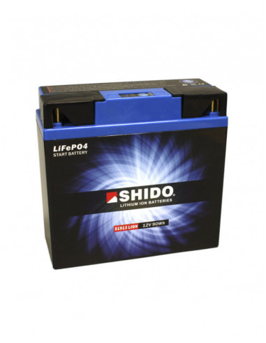 SHIDO batería de litio 16A Shido 186x82x171mm 1,7kg