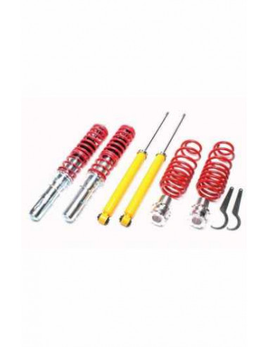 Kit Combinés Filetés Réglable TA-Technix pour Volkswagen Golf 4 - Combinés Filetés Golf 4 pas cher Kit Combinés Filetés Réglable TA-Technix pour Volkswagen Golf 4 - Combinés Filetés Golf 4 pas cher