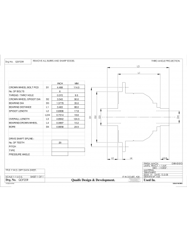 Diferencial autoblocante de deslizamiento limitado QUAIFE para VOLKSWAGEN Polo G40