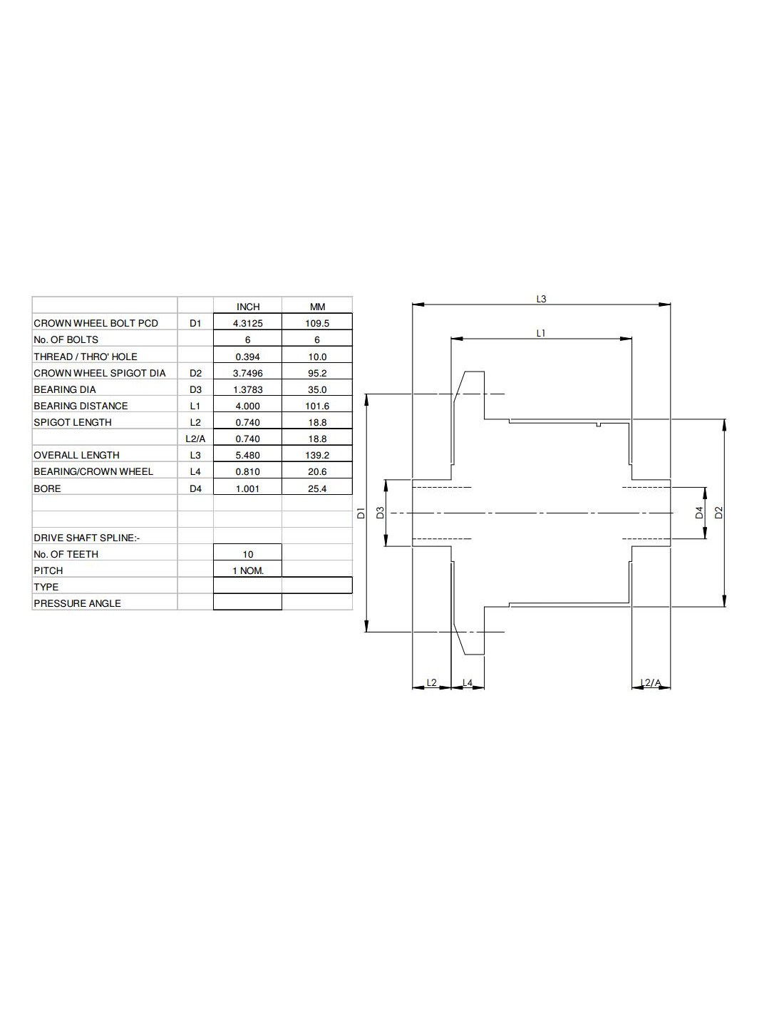 Selflocking limited slip differential QUAIFE for LOTUS Elite AUSTIN HEALEY Sprite MORRIS Minor