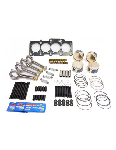 Ultimate HIGH BOOST kit connecting rods forged pistons ARP screws ACL bearing for 1.8 Turbo 20VT APX BAM AGU BAM APX engine