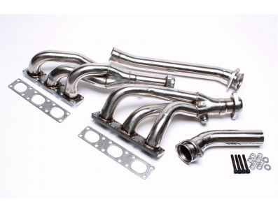 Collecteur d'échappement inox pour BMW E34 E36 E39 320i 323i 325i 328i 520i 525i 528i moteur 6 cylindres