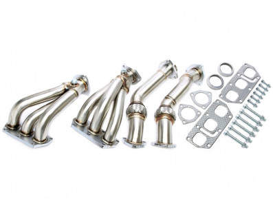 Demi collecteur et descente d'échappement INOX TA Technix pour Volkswagen Golf 4 R32 / Audi TT 8N 3.2