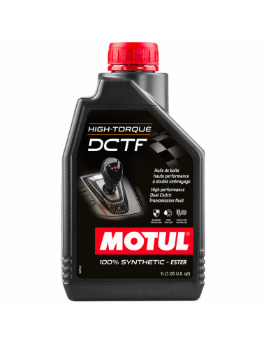 1 Litre Huile de Boîte à Double Embrayage DSG PDK Hautes Performances Motul High-Torque DCTF