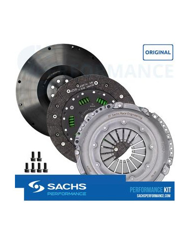 Reinforced Clutch Kit + SACHS Performance Flywheel 530+Nm 600+Nm for Audi S4 B5 V6 2.7 Biturbo 265cv AGB