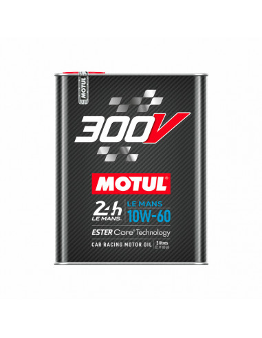 Motul 300V Le Mans 10W60 Oil 2L Can