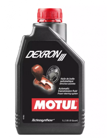 Aceite para transmisión automática y dirección asistida Motul DEXRON III 1L