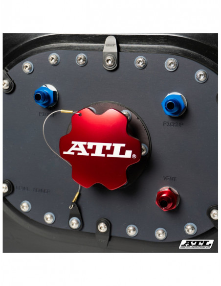 Réservoir essence horizontal rigide 20L ATL 329x329x225mm compatible norme FIA FT3 1999