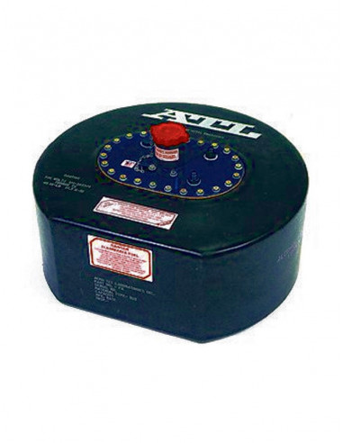 Depósito de combustible cilíndrico rígido 45L ATL H227mm D553mm compatible con la norma FIA FT3 1999