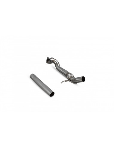 Downpipe decatalysts or sport catalyst SCORPION AUDI TT MK1 from 1998 to 2005