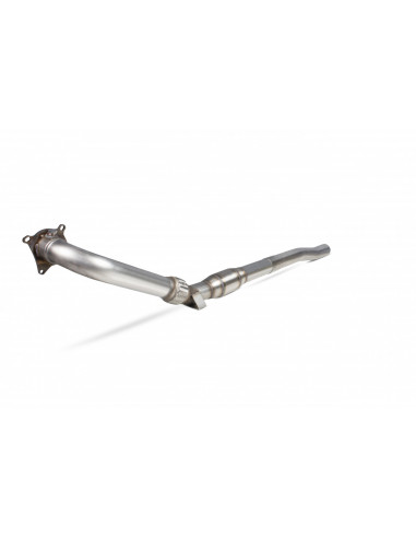 Downpipe decatalysts or sport catalyst SCORPION AUDI TT MK2 2.0 TFSI from 2006 to 2014