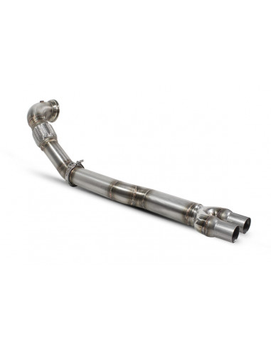 Downpipe decatalysts or sport catalyst SCORPION AUDI RS3 8P Sportback and TT MK2