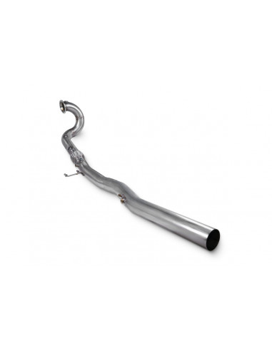 Downpipe decatalysts or sports catalyst SCORPION VOLKSWAGEN Golf 8 R model GPF from 2021 to 2024