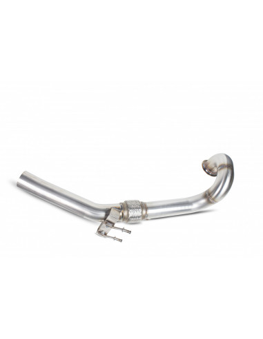 Downpipe decatalysts or sport catalyst SCORPION for SKODA Octavia VRS 2.0 TSI from 2013 to 2018